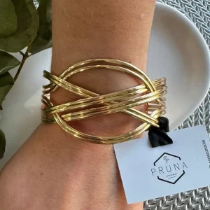 Pulsera Trenza Ancha Cruz